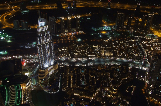 Dubai Skyline — Weltklasse Architektur
